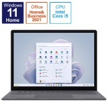 Surface Laptop 5 13.5C` v`iiAlcantaraj [Windows 11 Home/Core i5/:8GB/SSD:256GB] QZI-00020 y݌Ɍz