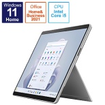 Surface Pro 9白金款[Windows 11 Home/Core i5/存储器:8GB/SSD:256GB]QEZ-00011[库存限度]