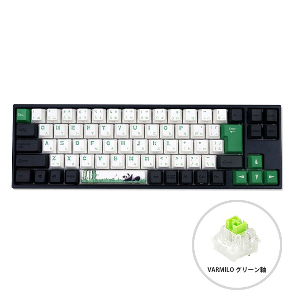 ゲーミングキーボード Panda R2 73(グリーン軸) グリーン vm-ma73-a029-green [有線 /USB]