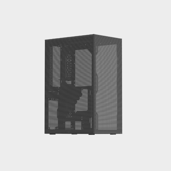 PCケース [Mini-ITX] MESHLICIOUS ブラック SSU-MESHLI-BK-FM Sunyside
