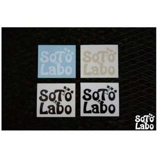 切断粘纸SotoLabo sticker[1张](A type/白)SLSTAWH