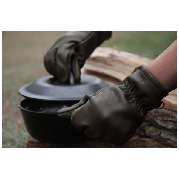 露营手套Leather Camp Gloves 001(L码)LCG001L_8
