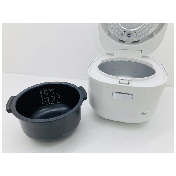 炊飯器（0.5~3合） KS-CF05DW ホワイト系 KS-CF05D-W [3合 /マイコン]