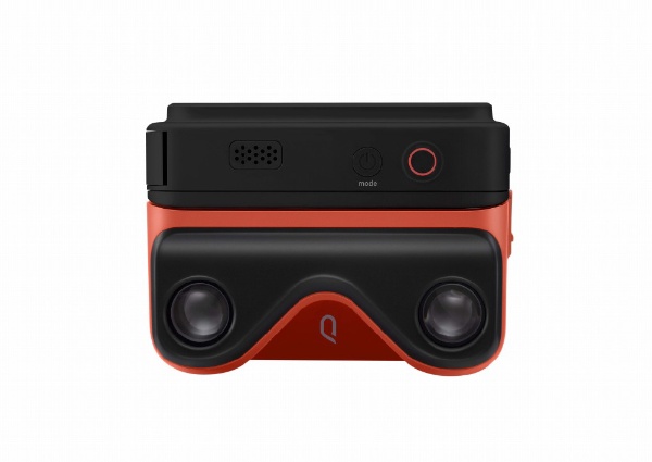 QooCam EGO「撮影・視聴・編集・共有」一体型ポータブル3Dカメラカラー：ブラック QG7018