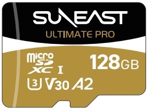 ULTIMATE PRO GOLD Series microSDXC カード 128GB SUNEAST ULTIMATE