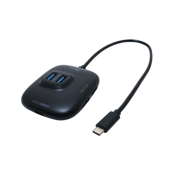 UDS-HH01P/BK USB-C  USB-CUSB-A Ѵϥ (iPadOS/Mac/Windows11б) ֥å [Хѥ /5ݡ /USB 3.1 Gen1б /USB Power Deliveryб]