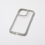 iPhone 14 Pro 6.1インチ用ケース「HYBRID CASE CLEAVE for iPhone 14 Pro」 グレー DCS-IPC22MPGY