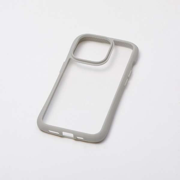 iPhone 14 Pro 6.1インチ用ケース「HYBRID CASE CLEAVE for iPhone 14 Pro」 グレー DCS-IPC22MPGY_1