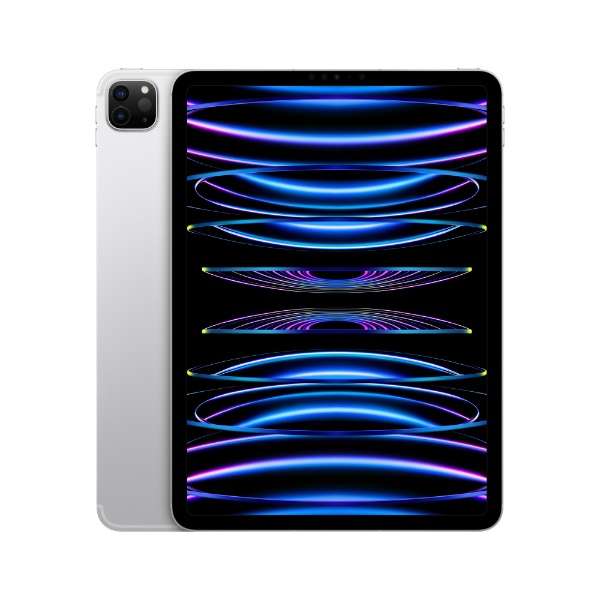 [无SIM] iPad Pro 11英寸(第4代)Apple M2 11型Wi-Fi+Cellular型号库存：128GB双重SIM(nano-SIM和eSIM)MNYD3J/A银_1