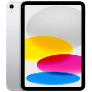 [无SIM] iPad(第10代)A14 Bionic 10.9型Wi-Fi+Cellular型号库存：256GB双重SIM(nano-SIM和eSIM)MQ6T3J/A银