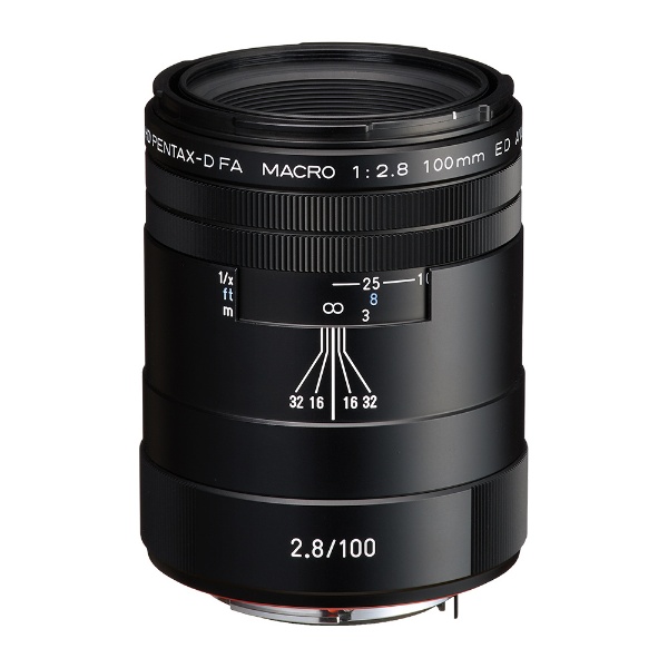 カメラレンズ HD PENTAX-D FA MACRO 100mmF2.8ED AW (B) ブラック