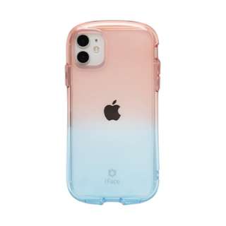 ［iPhone 11/XR専用］iFace Look in Clear Lollyケース iFace ストロベリー/アクア 41-943328