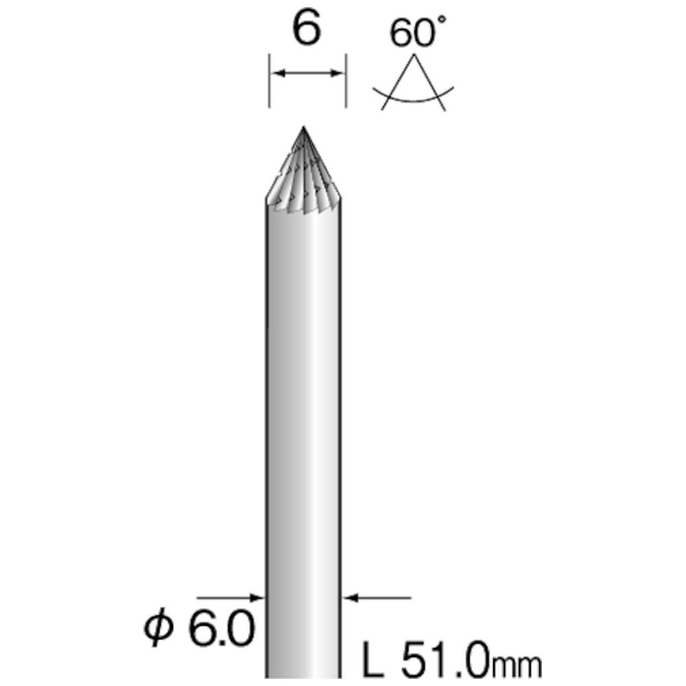 ミニモ スチールカッター ストレートチップブレーカーカット Φ６