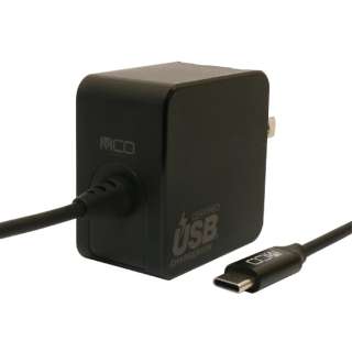 AC  USB-C[d m[gPCE^ubgΉ 65W [1.5m /USB Power DeliveryΉ] ubN IPA-GC15AN/BK