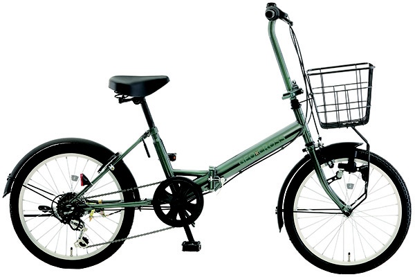 折りたたみ自転車 ジオクロスミニ GEO CROSS MINI ディープグリーン GCM06A [外装6段 /20インチ]  2023年モデル【キャンセル・返品不可】