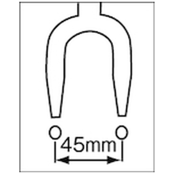 モクバ印 配管用レンチ バルブ開栓器 Ｕ型 １５００ｍｍ G-3-150 小山