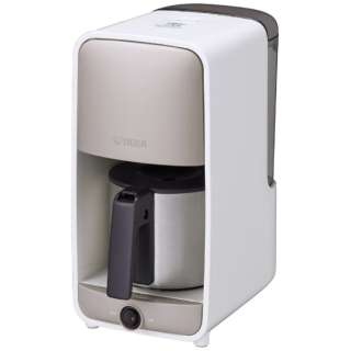コーヒーメーカー グレージュホワイト ADC-A061WG