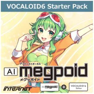 VOCALOID6 Starter Pack AI Megpoid [WinMacp] y_E[hŁz