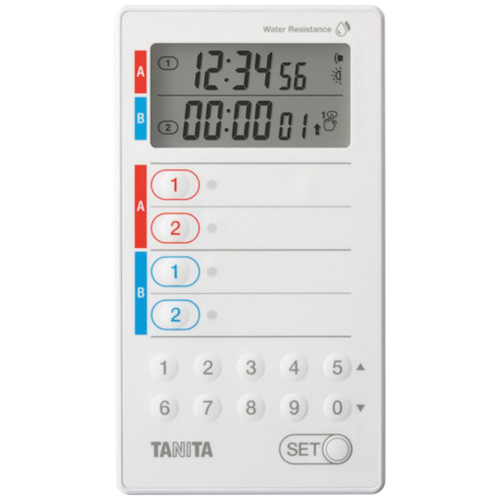 ＴＡＮＩＴＡ プリセットタイマー 洗えるタイプ ＴＤ－４２８－ＷＨ TD