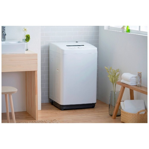 全自動洗濯機 ホワイト IAW-T504 [洗濯5.0kg /上開き] アイリス 