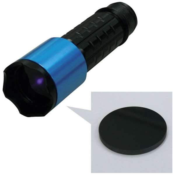 附带Hydrangea黑色灯高输出光晕ｃｕｔ的(焦点照射)蓄电池型UV-SU365-01FCRB_1