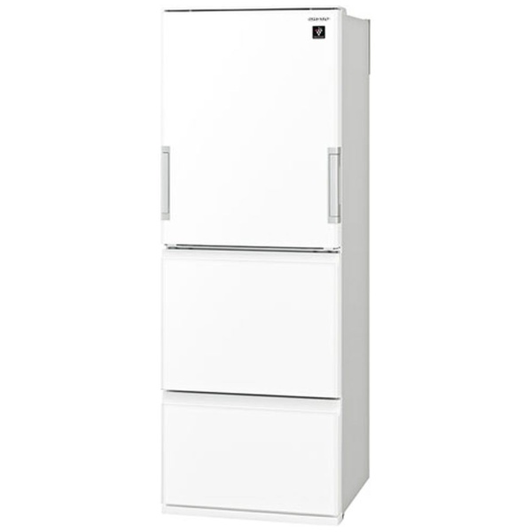 冷蔵庫 ピュアホワイト SJ-GW35J-W [幅60cm /3ドア /左右開きタイプ