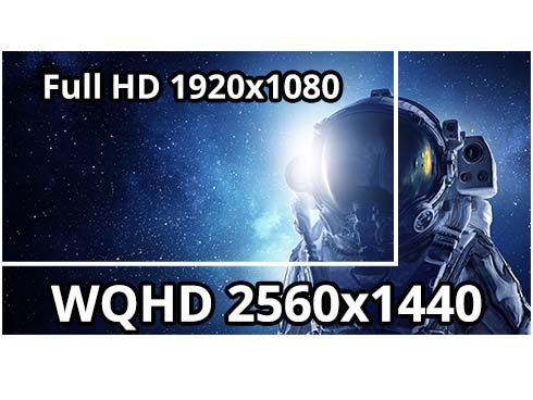 ゲーミングモニター JN-238GT165WQHDR [23.8型 /WQHD(2560×1440