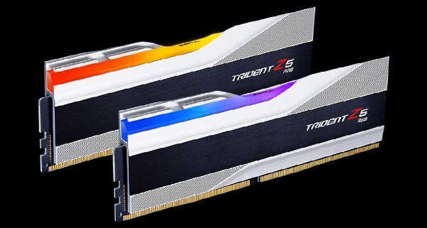 増設メモリ Trident Z5 RGB シルバー F5-7600J3646G16GX2-TZ5RS [DIMM DDR5 /16GB /2枚]