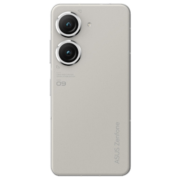 Zenfone 9 ムーンライトホワイト Qualcomm Snapdragon 8+ Gen 1 5.9型ワイド AMOLEDディスプレイ  メモリ/ストレージ：8GB/128GB nanoSIM×2 SIMフリースマートフォン ムーンライトホワイト ZF9-WH8S128