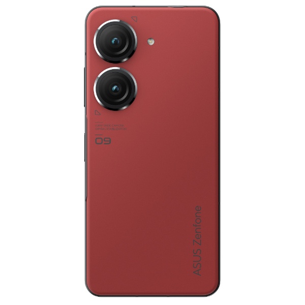 ビックカメラ.com - Zenfone 9 サンセットレッド Qualcomm Snapdragon 8+ Gen 1 5.9型ワイド  AMOLEDディスプレイ メモリ/ストレージ：8GB/128GB nanoSIM×2 SIMフリースマートフォン サンセットレッド  ZF9-RD8S128