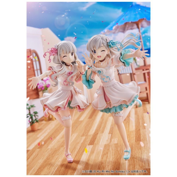 塗装済み完成品 1/7 アイドルマスター シンデレラガールズ 久川凪[O-Ku-Ri-Mo-No Sunday！]＋ ピーエムオフィスエー｜P.M  OfficeA 通販 | ビックカメラ.com