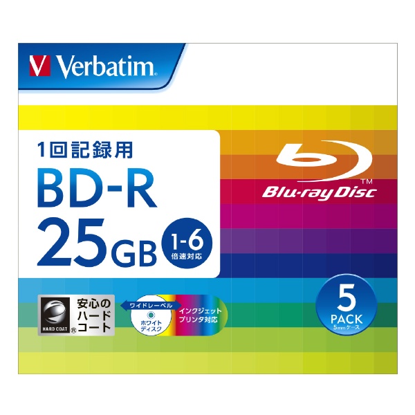 ǡBD-R ۥ磻 DBR25RP5V2 [5 /25GB /󥯥åȥץ󥿡б]