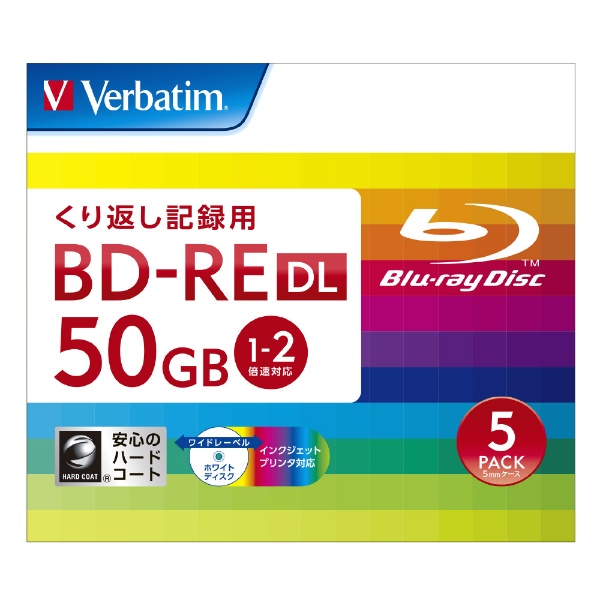 Verbatim BD-R DL 50GB 12枚