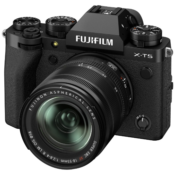 FUJIFILM X-T5 レンズキット ミラーレス一眼カメラ シルバー FX-T5LK