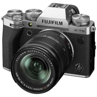 FUJIFILM X-T5透镜配套元件微单银FX-T5LK-1855-S[变焦距镜头]