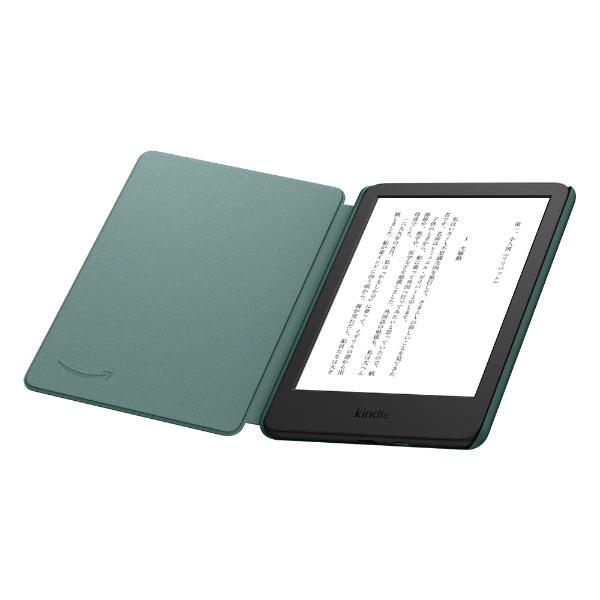 Kindle(2022年発売 第11世代)用 ファブリックカバー グリーン 