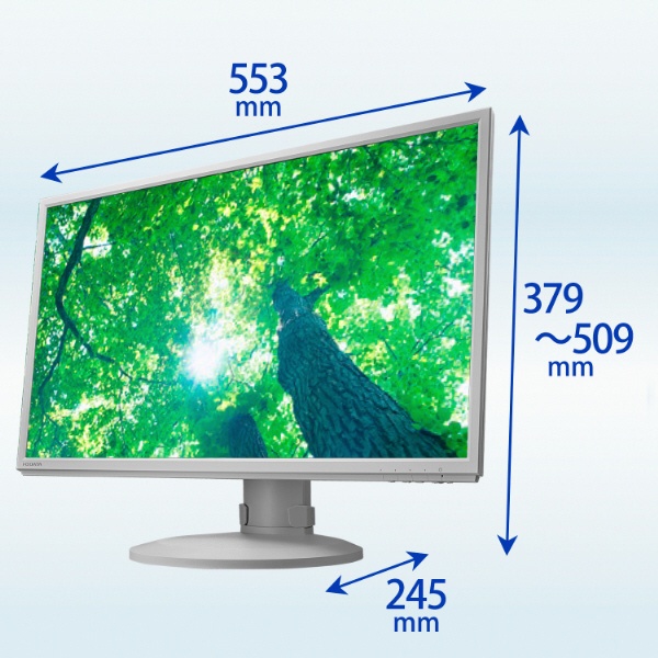 PC/タブレット ディスプレイ ビックカメラ.com - USB-C接続 PCモニター ホワイト LCD-CF241EDW-F [23.8型 /フルHD(1920×1080)  /ワイド]