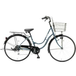 自転車 スカイホリデー マットブルーグレー FHP266Z-SK [外装6段 /26インチ] 【キャンセル・返品不可】
