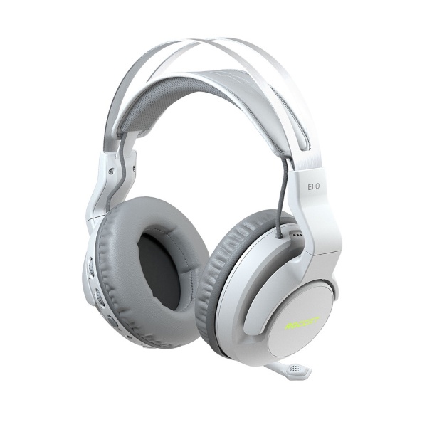 ゲーミングヘッドセット ELO 7.1 Air ホワイト ROC-14-142-01 [ワイヤレス（USB） /両耳 /ヘッドバンドタイプ]