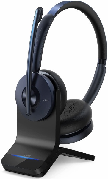 耳机+充电台灯PowerConf H700蓝色A3510034[无线(Bluetooth)/两耳朵/头带型]