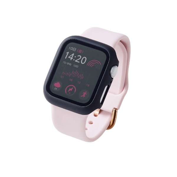 Apple Watch SE（第2世代/第1世代）/Series 6/5/4 40mm用フルカバーケース プレミアムゴリラガラス 高透明 ブラック  AW-20SFCGOBK エレコム｜ELECOM 通販