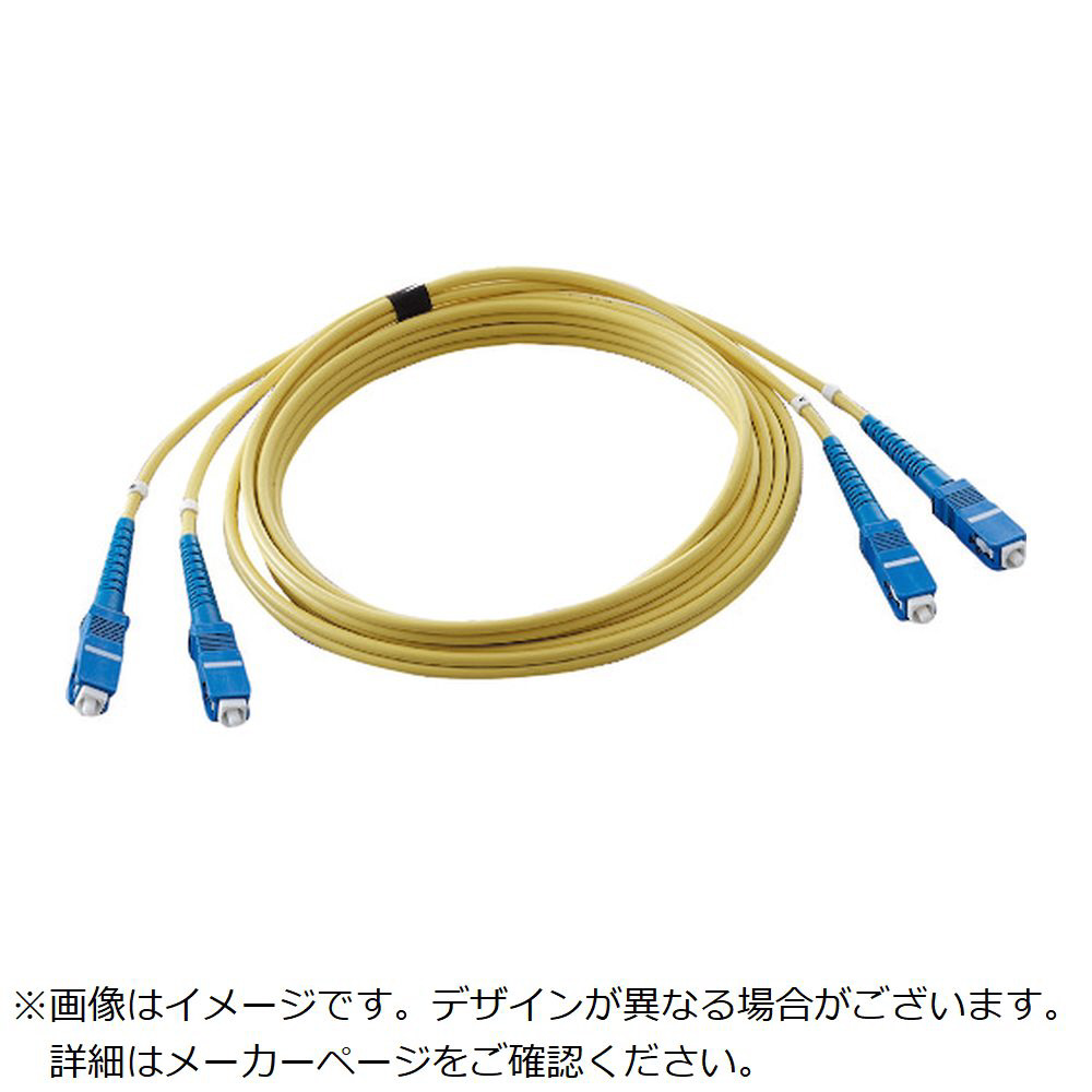 デンサン　オプティカルファイバーパッチケーブル LFV-SCSM-5