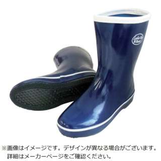 喜多妇女橡胶靴深蓝22.5 LR020-NV-22.5