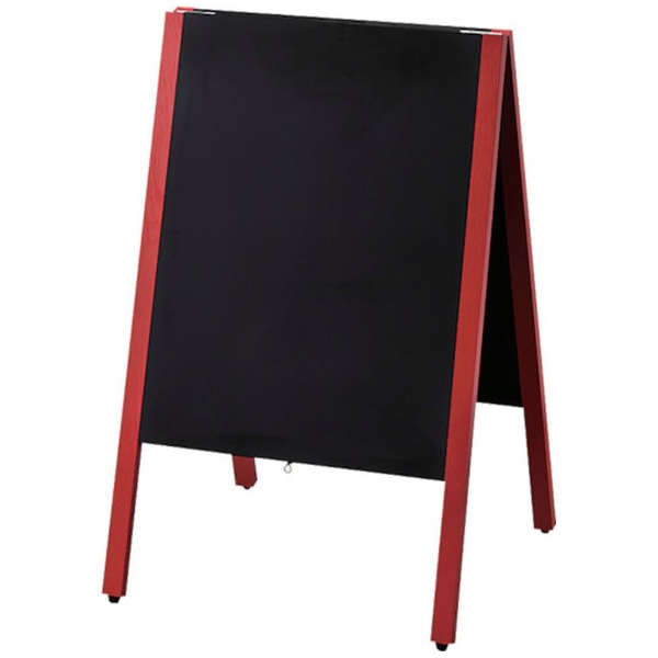 光　赤枠スタンド黒板マーカー・チョーク兼用 MCBD81-1
