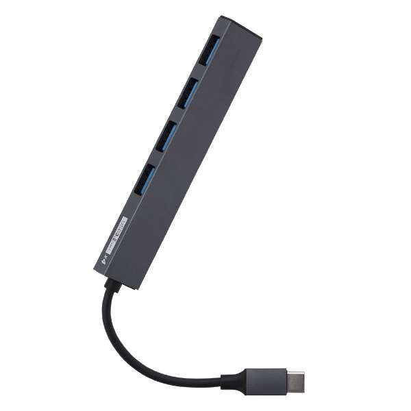 UH-C3324GY USB-C  USB-A ϊnu STIX (Chrome/Android/iPadOS/Mac/Windows11Ή) O[ [oXp[ /4|[g /USB 3.2 Gen1Ή]_2