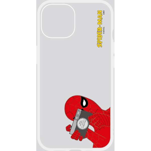 Gourmandise iPhone 13 Case Cover 6.1 MARVEL IIIIfit Clear Spider