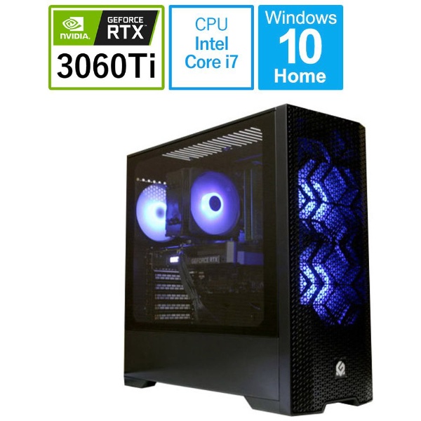 SPBP127FRTX306T16GS ゲーミングデスクトップパソコン [モニター無し /intel Core i7 /メモリ：16GB  /SSD：1TB] 【在庫限り】 STORM｜ストーム 通販 | ビックカメラ.com