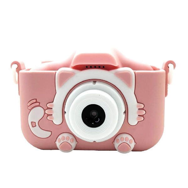 キッズカメラ　子供用カメラ ピンク 紫　２個セット　メモリーカード　ゲーム　動画