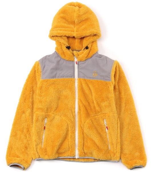 メンズ エルモフリースフルジップパーカー Elmo Fleece Full Zip Parka(Lサイズ/Yellow/Gray) CH04-1245