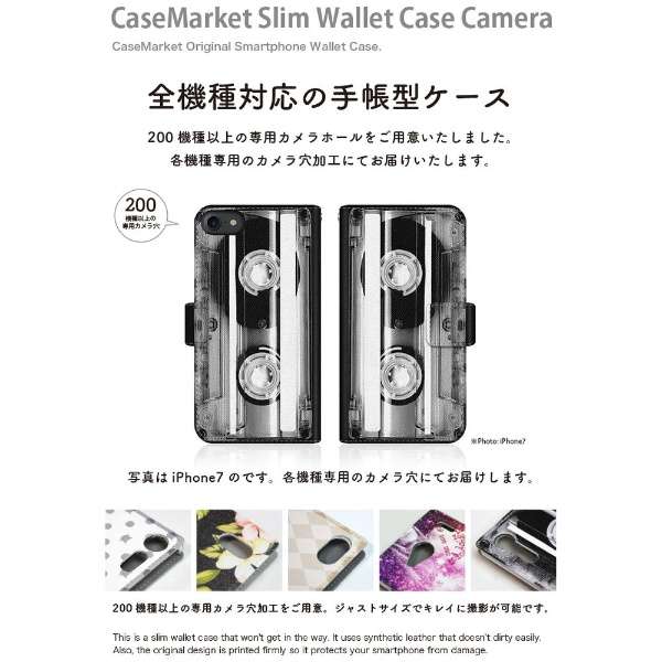 CaseMarket Galaxy A53 5G X蒠^P[X Mono Cassette Tape X _CA[ GalaxyA535G-BCM2S2214-78_2